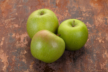 Green ripe apple