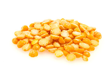 Raw dry peas for cooking