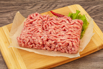 Minced meat - pork and beef