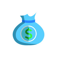 money bag icon vector illustration design