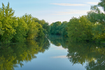 Insar river - In the natural landscape.