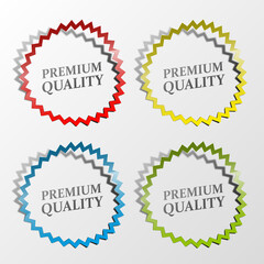 Special Round Offer Sticker and Tag Vintage