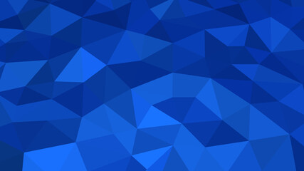 Obraz premium Abstract geometric background with shades of blue. Template for web and mobile interfaces, infographics, banners, advertising, applications.