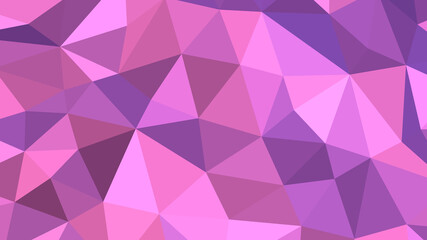 Fototapeta premium Abstract geometric background with shades of violet, pink and purple. Template for web and mobile interfaces, infographics, banners, advertising, applications.
