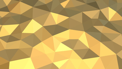 Obraz premium Abstract geometric background with shades of yellow and gold. Template for web and mobile interfaces, infographics, banners, advertising, applications.