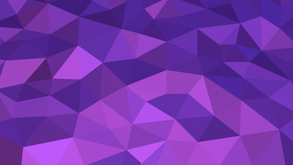 Abstract geometric background with shades of purple and violet. Template for web and mobile interfaces, infographics, banners, advertising, applications.