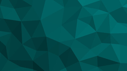 Abstract geometric background with shades of teal. Template for web and mobile interfaces, infographics, banners, advertising, applications.