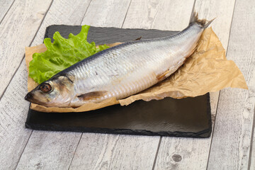 Salted herring fish