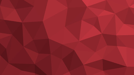 Fototapeta premium Abstract geometric background with shades of red. Template for web and mobile interfaces, infographics, banners, advertising, applications.