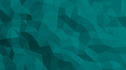 Obraz premium Abstract geometric background with shades of teal. Template for web and mobile interfaces, infographics, banners, advertising, applications.