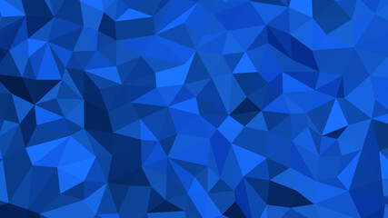 Abstract geometric background with shades of blue. Template for web and mobile interfaces, infographics, banners, advertising, applications.