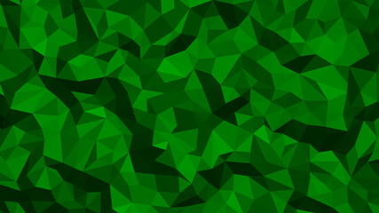 Fototapeta premium Abstract geometric background with shades of green. Template for web and mobile interfaces, infographics, banners, advertising, applications.