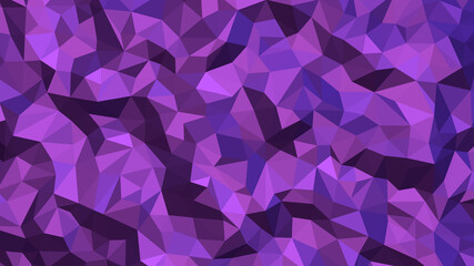 Abstract geometric background with shades of purple and violet. Template for web and mobile interfaces, infographics, banners, advertising, applications.