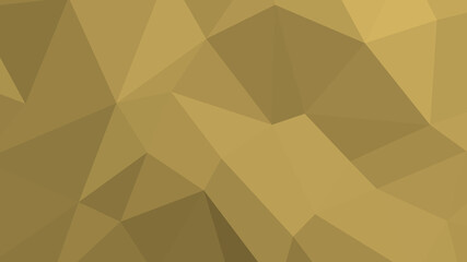 Abstract geometric background with shades of yellow and gold. Template for web and mobile interfaces, infographics, banners, advertising, applications.