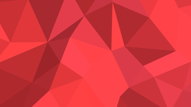 Abstract geometric background with shades of red. Template for web and mobile interfaces, infographics, banners, advertising, applications.