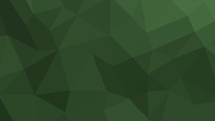 Abstract geometric background with shades of green. Template for web and mobile interfaces, infographics, banners, advertising, applications.