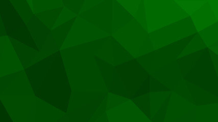 Abstract geometric background with shades of green. Template for web and mobile interfaces, infographics, banners, advertising, applications.
