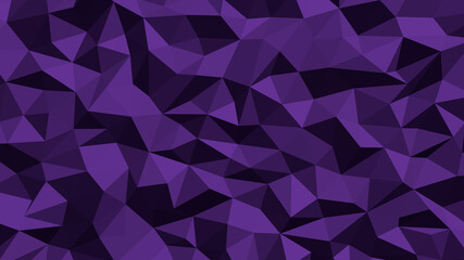 Abstract geometric background with shades of purple and violet. Template for web and mobile interfaces, infographics, banners, advertising, applications.