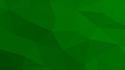 Abstract geometric background with shades of green. Template for web and mobile interfaces, infographics, banners, advertising, applications.