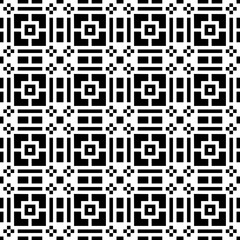 Ethnic ornament. Tribal wallpaper. Embroidery background. Ethnical folk image. Tribe motif. Ancient mosaic. Digital paper, web design, textile print, backdrop. Seamless abstract art. Vector artwork.
