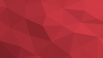Abstract geometric background with shades of red. Template for web and mobile interfaces, infographics, banners, advertising, applications.