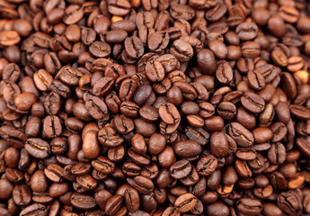 Roasted coffee beans