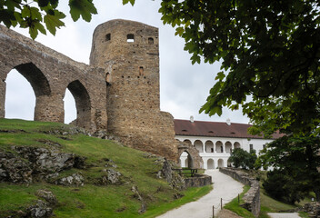 Fototapeta na wymiar Klenová State Castle and Chateau, Sumava, Czechia