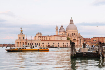 Fototapeta na wymiar Basilica di Santa Maria della Salute Venice