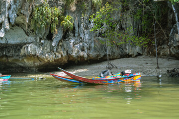 fishing boats in thailand