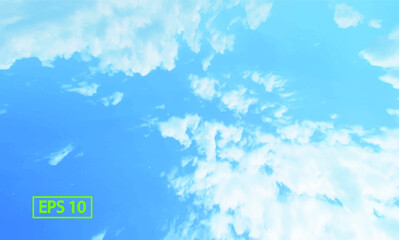 Fototapeta na wymiar Sky and clouds. Sky and clouds tropical panorama. Sky clear beauty atmosphere summer day