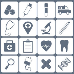 Medical Icons. Healthcare icons