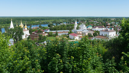 View of Gorokhovets city center