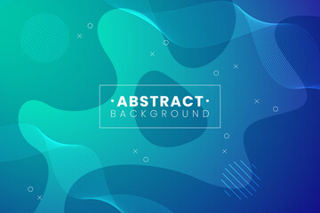 Abstract background technology colorful flow shapes background Vector ilustration