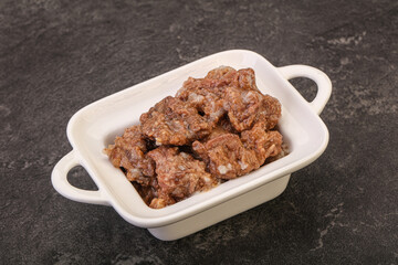 Gurmet venison stew with spices