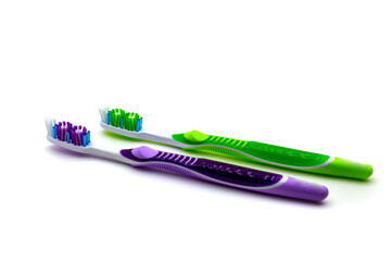 Two toothbrushes