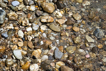 stones on the beach