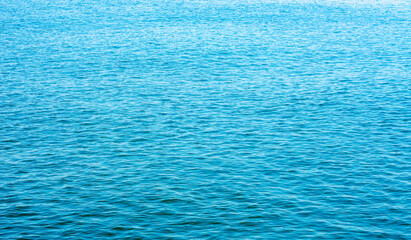 Fototapeta premium Blue sea water background texture
