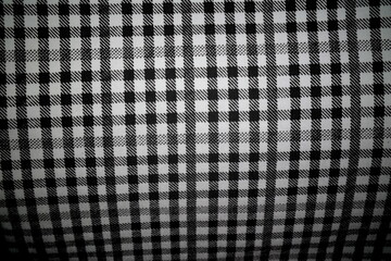 black and white checkered background