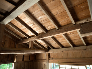 古民家の天井