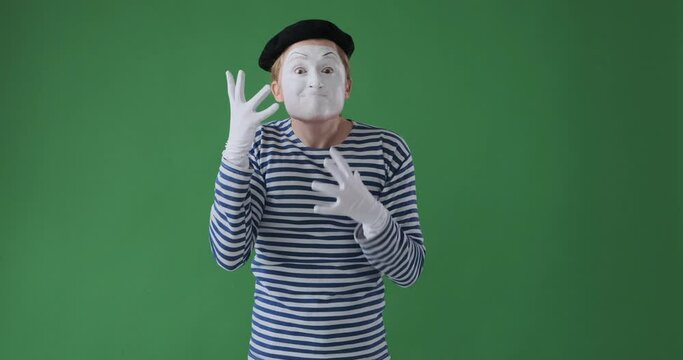 Outraged mime artist man promises to take revenge for being offended