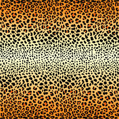 Seamless leopard fur pattern. Natural color. Can be used for fabrics, wallpapers, cover