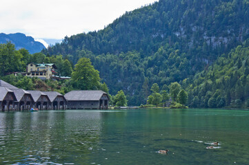 Fototapeta na wymiar Konigssee Lake, Germany, Europe