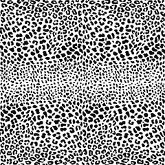 Black leopard seamless pattern. For printing on fabric, paper, souvenirs, things. Wallpaper, covers, shoes.