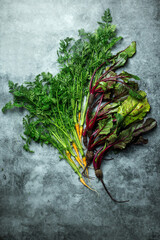 carrots and beetroot