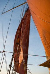 Obraz premium sailing ship mast