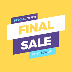 Special offer poster