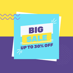 Big sale poster