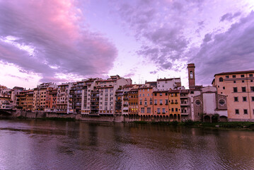 arno river in florence