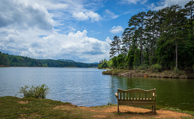 W Kerr Scott Dam Lake, Wilkesboro, North Carolina © followsoots