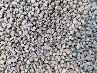 Pebble ground Gray that is used to decorate the interior of a Japanese-style building